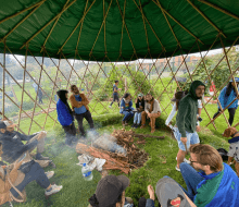 Encuentro nacional entre  27 y 30 de agosto de 2022, la huerta del fuego in Bogotá